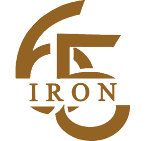 Iron 65 logo gold